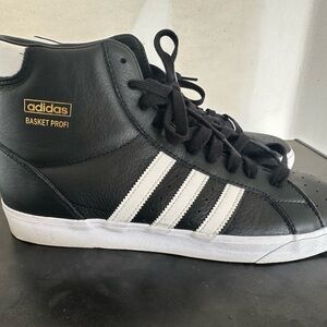 Adidas Basket Profi Black and White Sneakers
